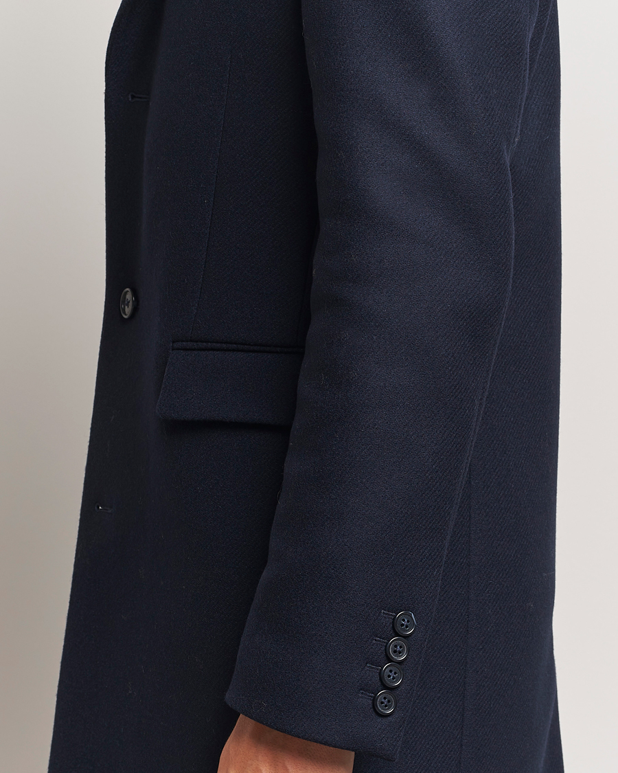Homme | Manteaux Et Vestes | GANT | Classic Wool Coat Night Blue