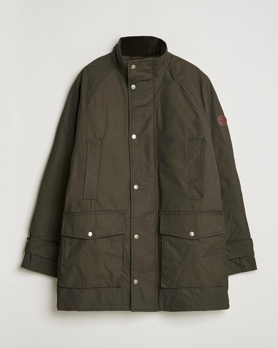 Homme | Manteaux Et Vestes | GANT | Double Decker Jacket Dark Sage