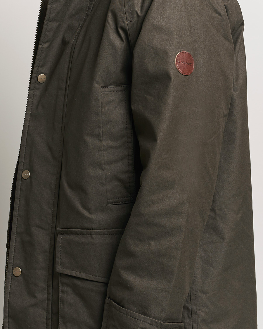 Homme | Manteaux Et Vestes | GANT | Double Decker Jacket Dark Sage