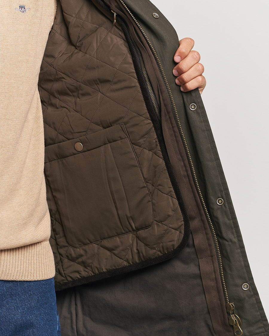 Homme | Manteaux Et Vestes | GANT | Double Decker Jacket Dark Sage