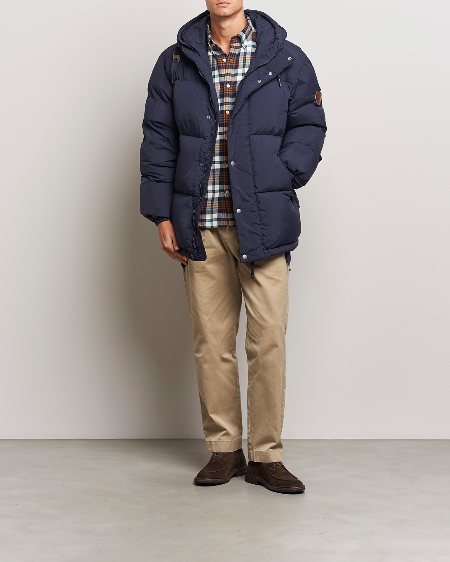 Homme | Manteaux Et Vestes | GANT | Expedition Down Puffer Evening Blue