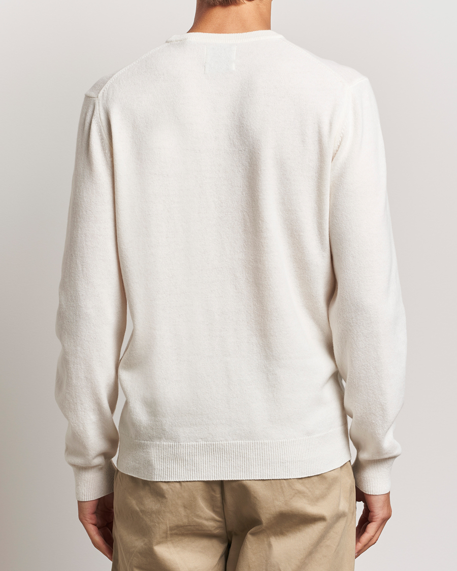 Homme | Pulls Et Tricots | GANT | Lambswool Crew Neck Pullover Cream