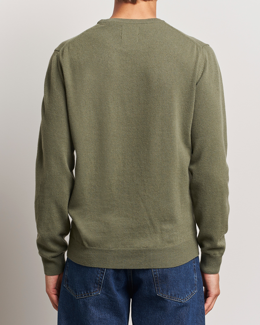 Homme | Pulls Et Tricots | GANT | Lambswool Crew Neck Pullover Juniper Green