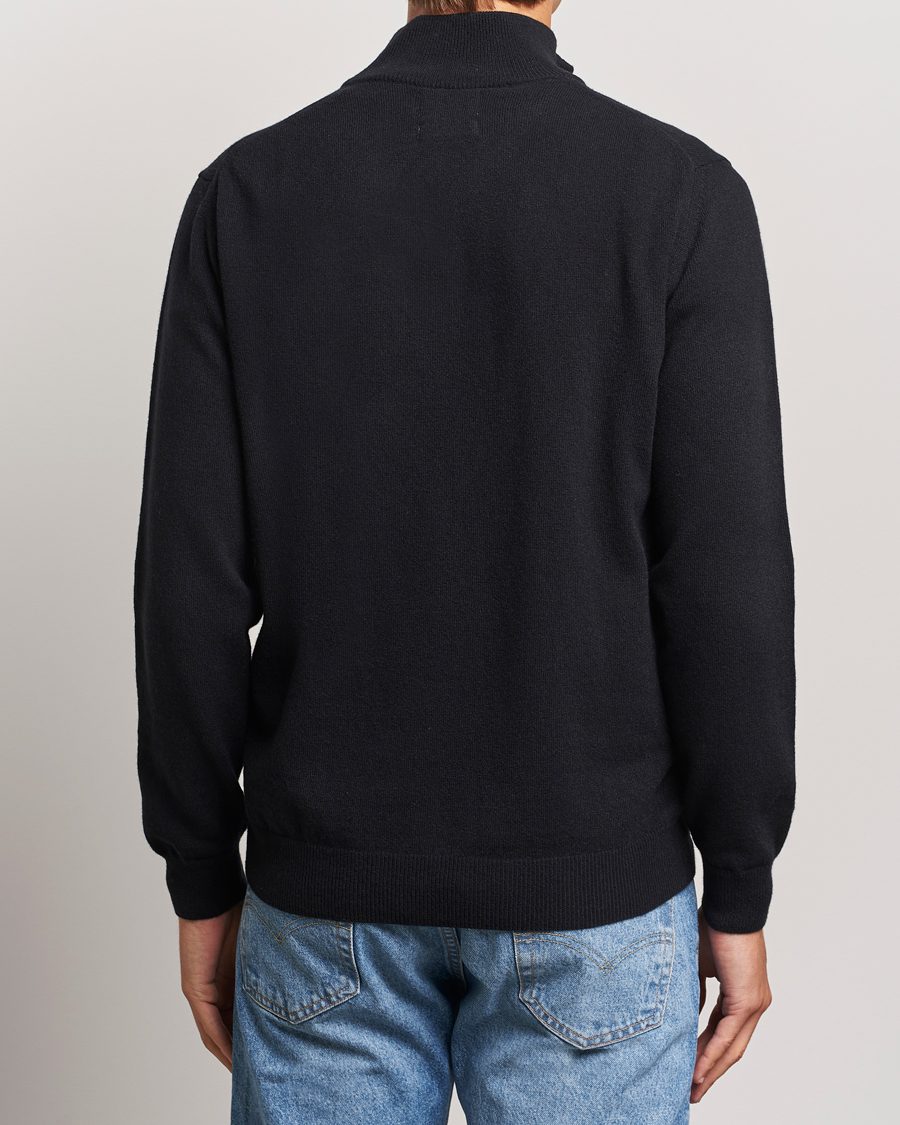 Homme | Pulls Et Tricots | GANT | Lamsbwool Half Zip Black