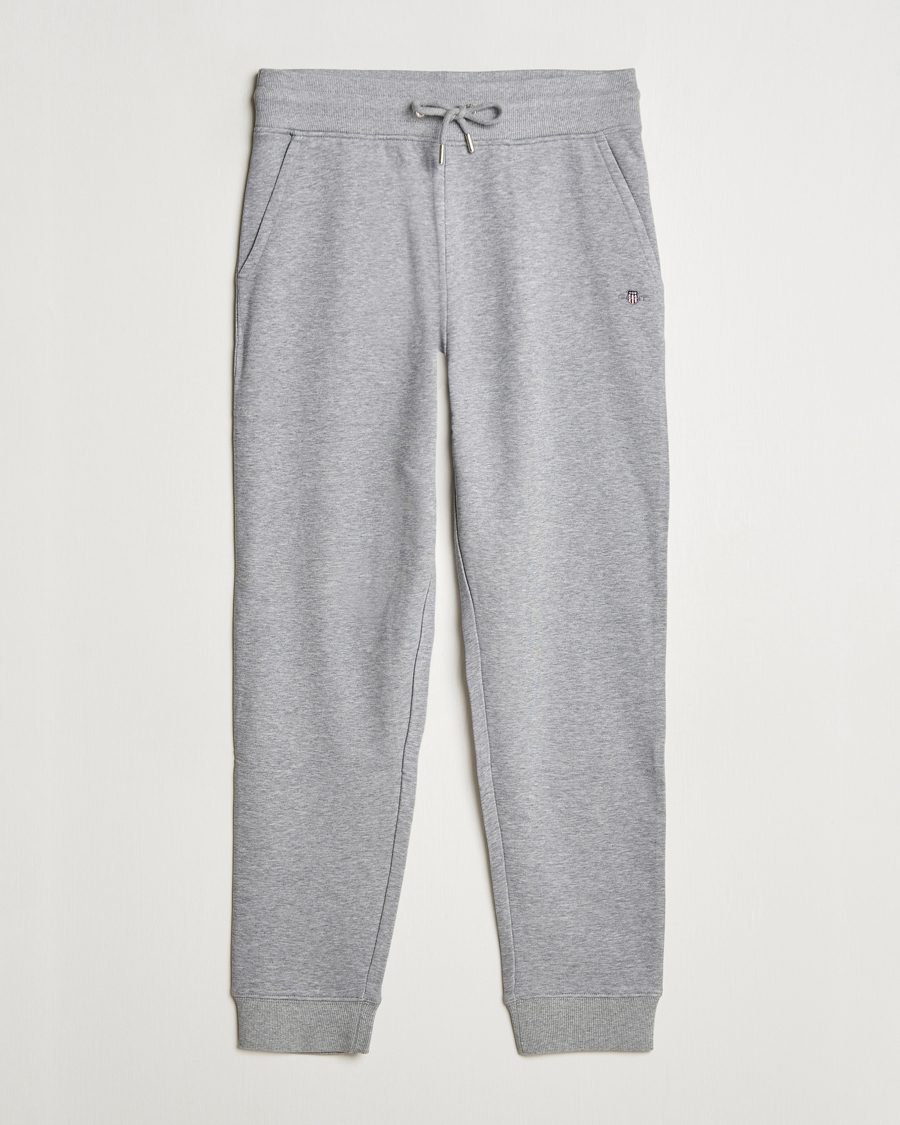 Homme | Pantalons | GANT | Original Sweatpant Grey Melange