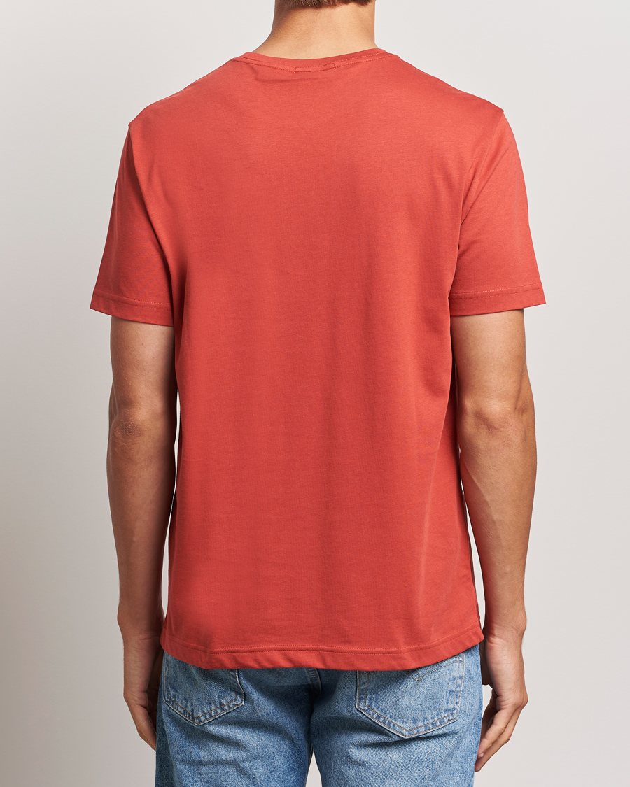 Homme | T-shirts | GANT | The Original T-Shirt Iron Red