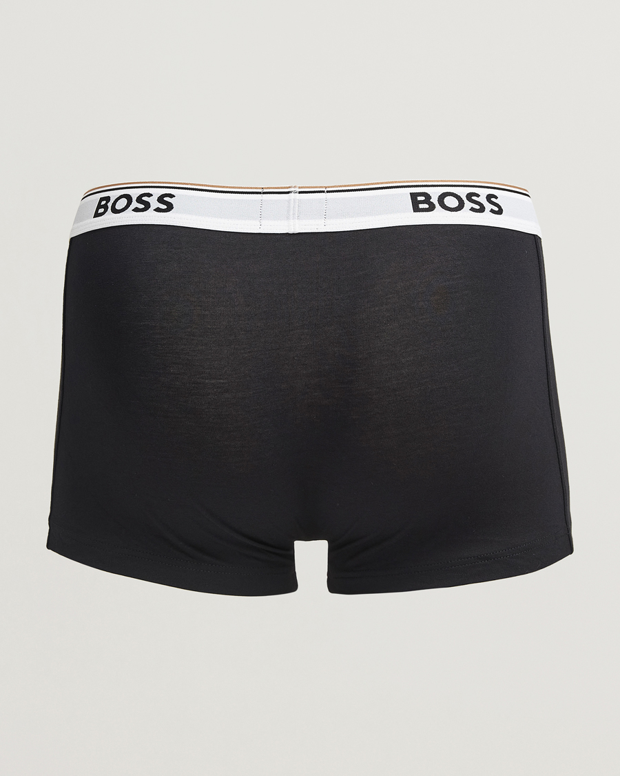 Homme | Sous-Vêtements Et Chaussettes | BOSS BLACK | 3-Pack Trunk Black White