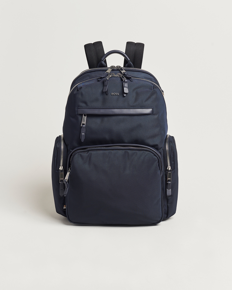 Homme | BOSS BLACK Highway Backpack Dark Blue | BOSS BLACK | Highway Backpack Dark Blue