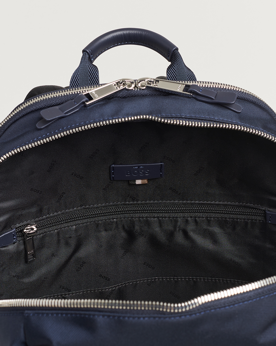 Homme | BOSS BLACK Highway Backpack Dark Blue | BOSS BLACK | Highway Backpack Dark Blue