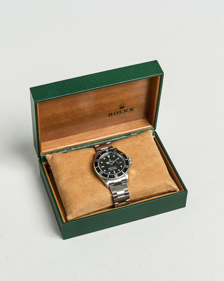 Homme | Rolex Pre-Owned Submariner 16610 Silver | Rolex Pre-Owned | Submariner 16610 Silver