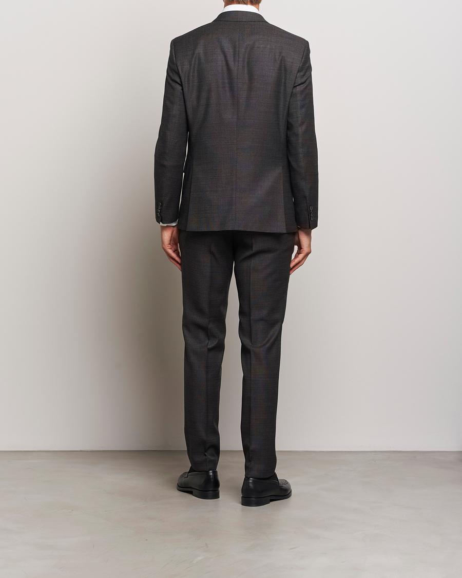 Homme | Costumes | BOSS BLACK | Huge Wool Suit Open Green