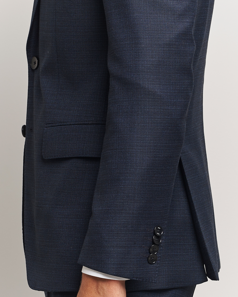Homme | Costumes | BOSS BLACK | Huge Wool Suit Open Blue