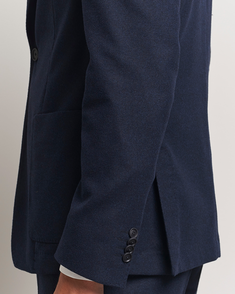 Homme | Blazers | BOSS BLACK | Hanry Wool Tech Blazer Dark Blue