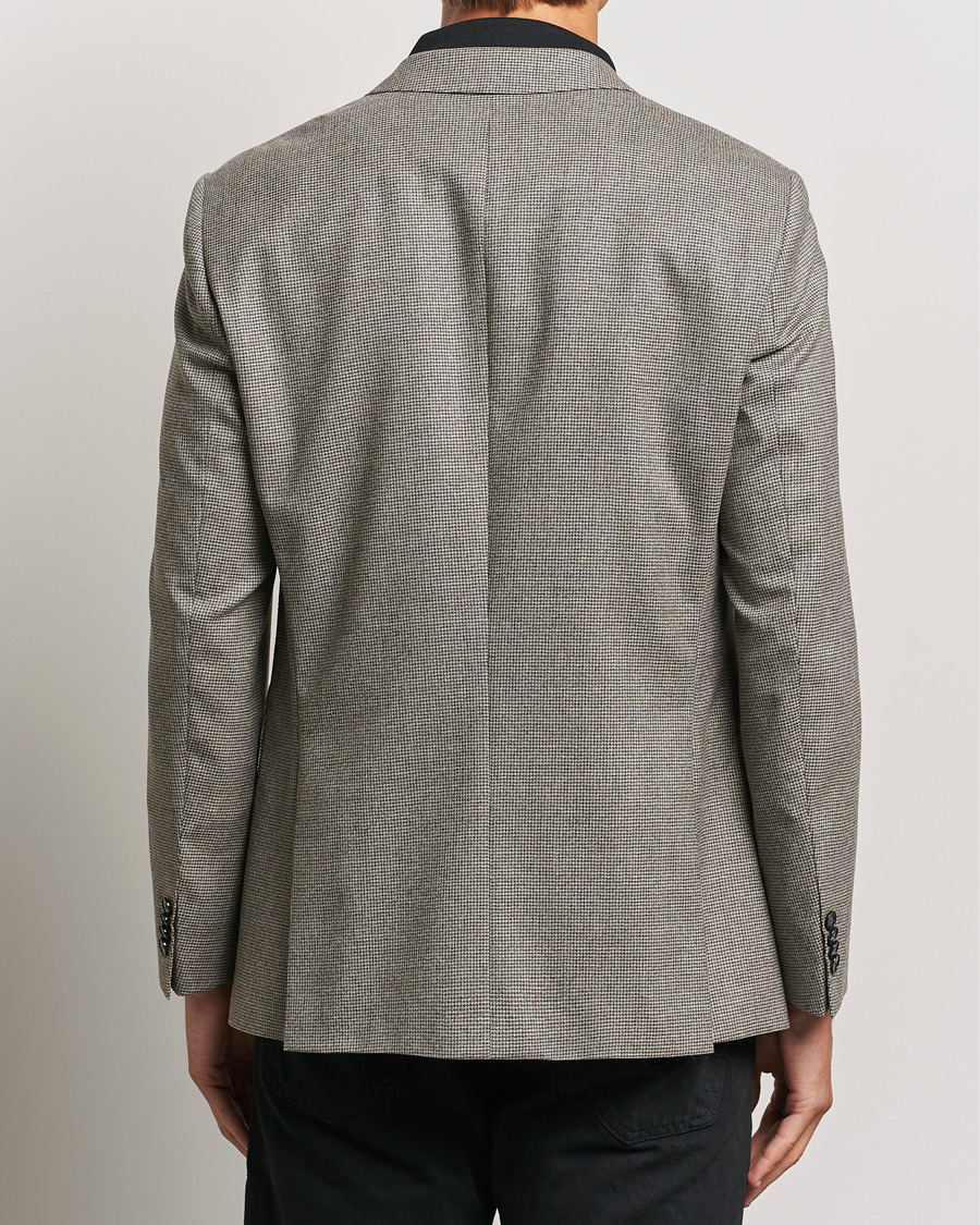 Homme | Blazers | BOSS BLACK | Hutson Wool Dogtooth Blazer Open White