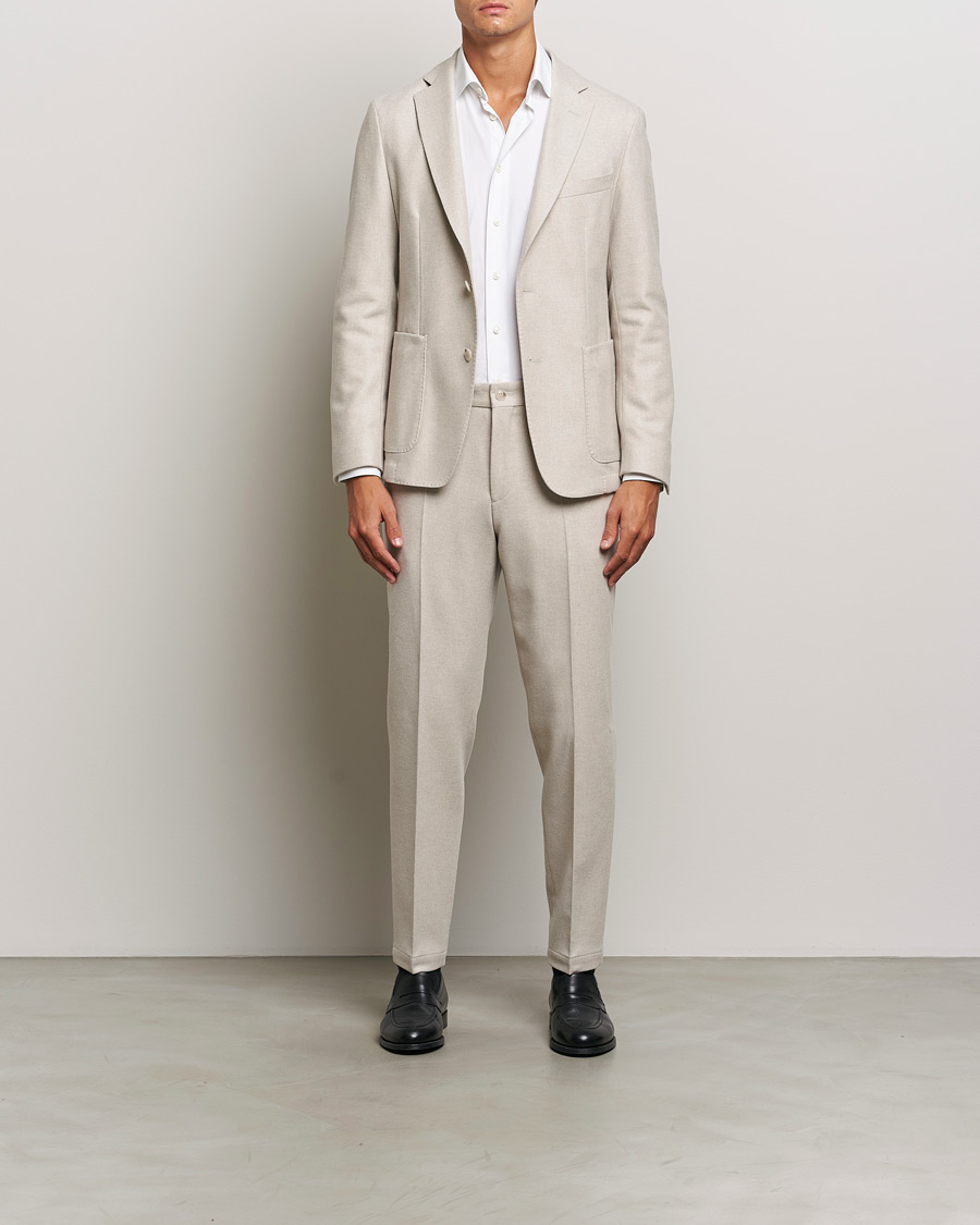 Homme | Blazers | BOSS BLACK | Hanry Wool Patch Pocket Blazer Open White