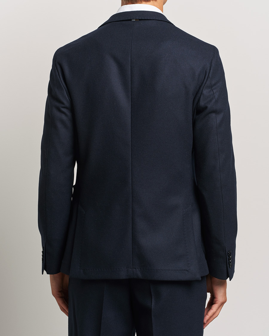 Homme | Blazers | BOSS BLACK | Hanry Wool Patch Pocket Blazer Dark Blue