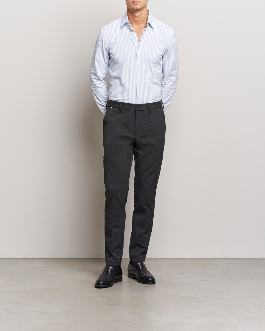Homme | Pantalons | BOSS BLACK | Kaiton Structured Chinos Black