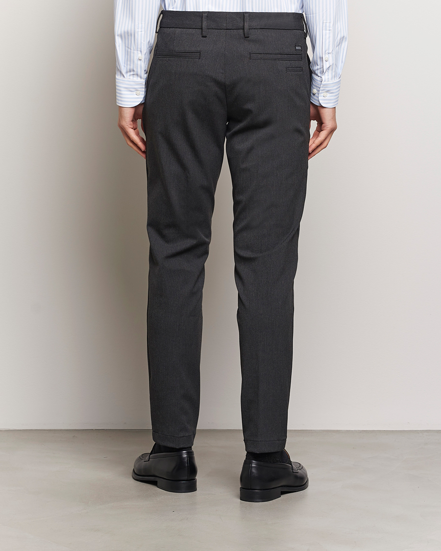 Homme | Pantalons | BOSS BLACK | Kaiton Structured Chinos Black