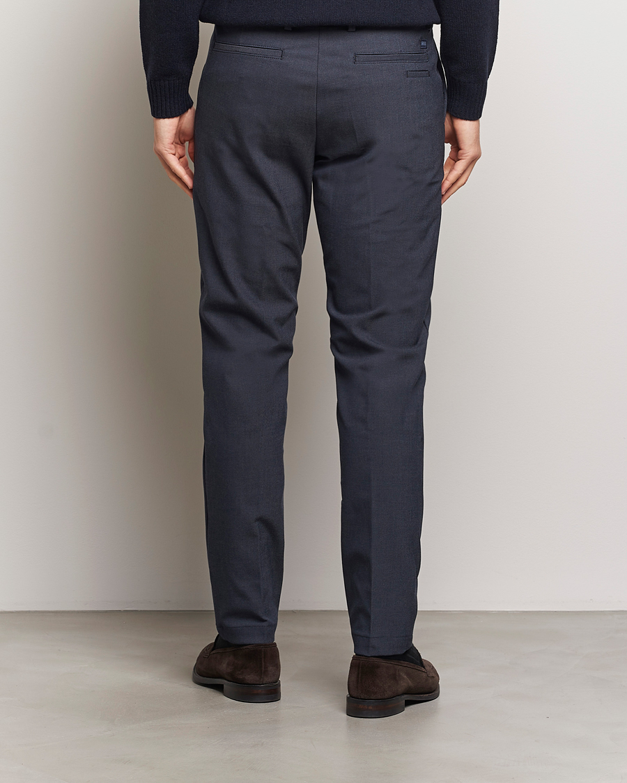 Homme | Pantalons | BOSS BLACK | Kaiton Structured Chinos Dark Blue