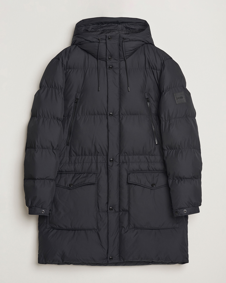 Homme | Manteaux Et Vestes | BOSS BLACK | Condolo Puffer Parka Black