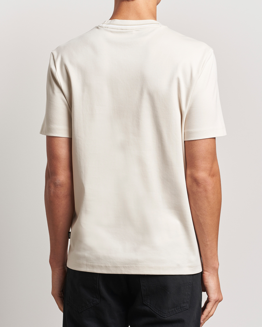 Homme | T-shirts | BOSS BLACK | Thompson Crew Neck T-Shirt Open White