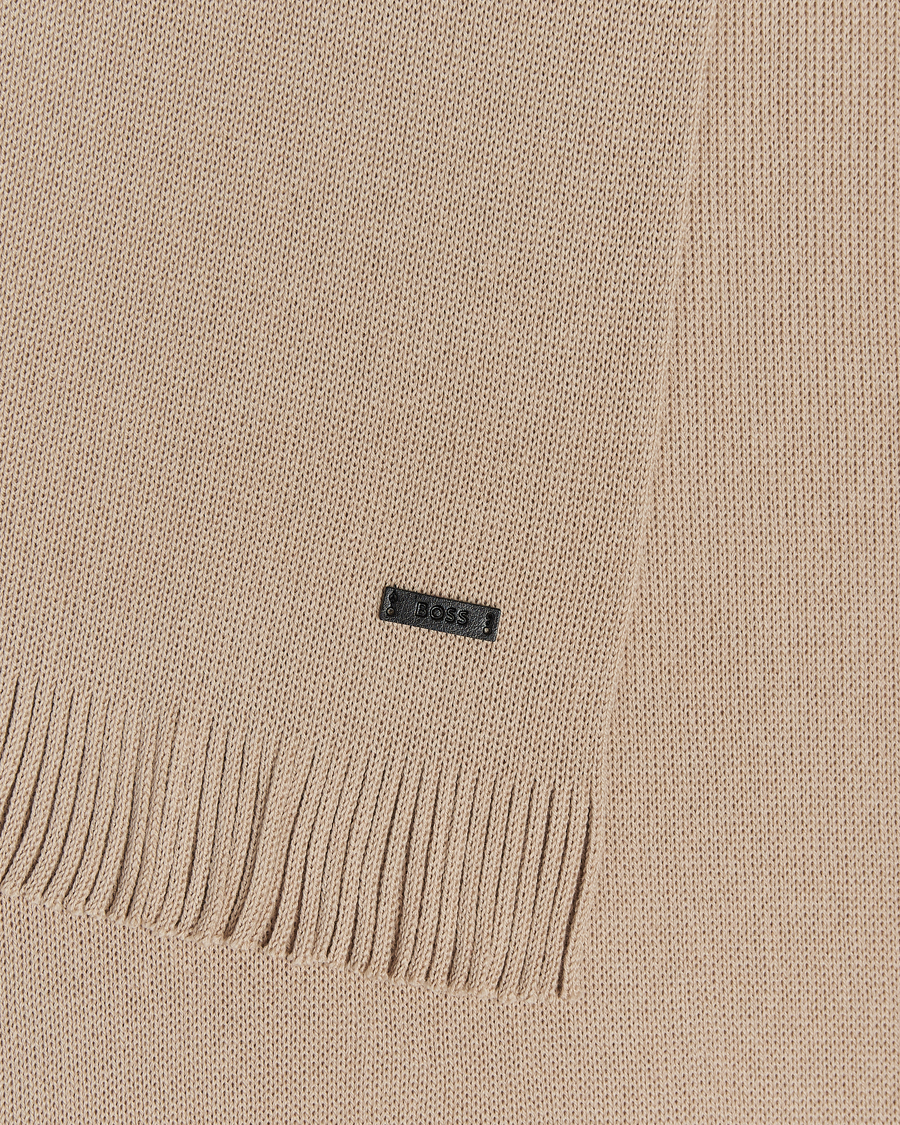 Homme | BOSS BLACK Albas Wool Scarf Light Beige | BOSS BLACK | Albas Wool Scarf Light Beige