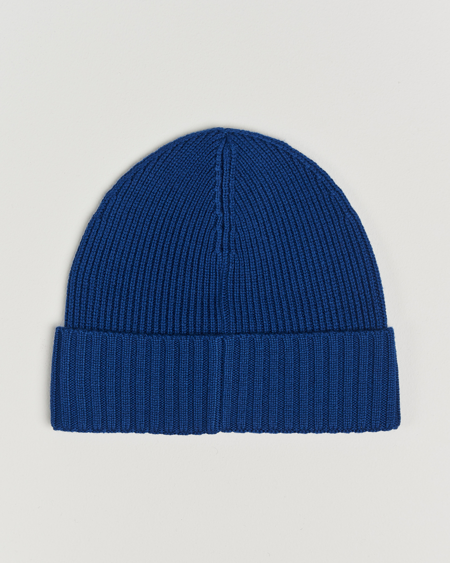 Homme | BOSS BLACK Fati Wool Beanie Open Blue | BOSS BLACK | Fati Wool Beanie Open Blue
