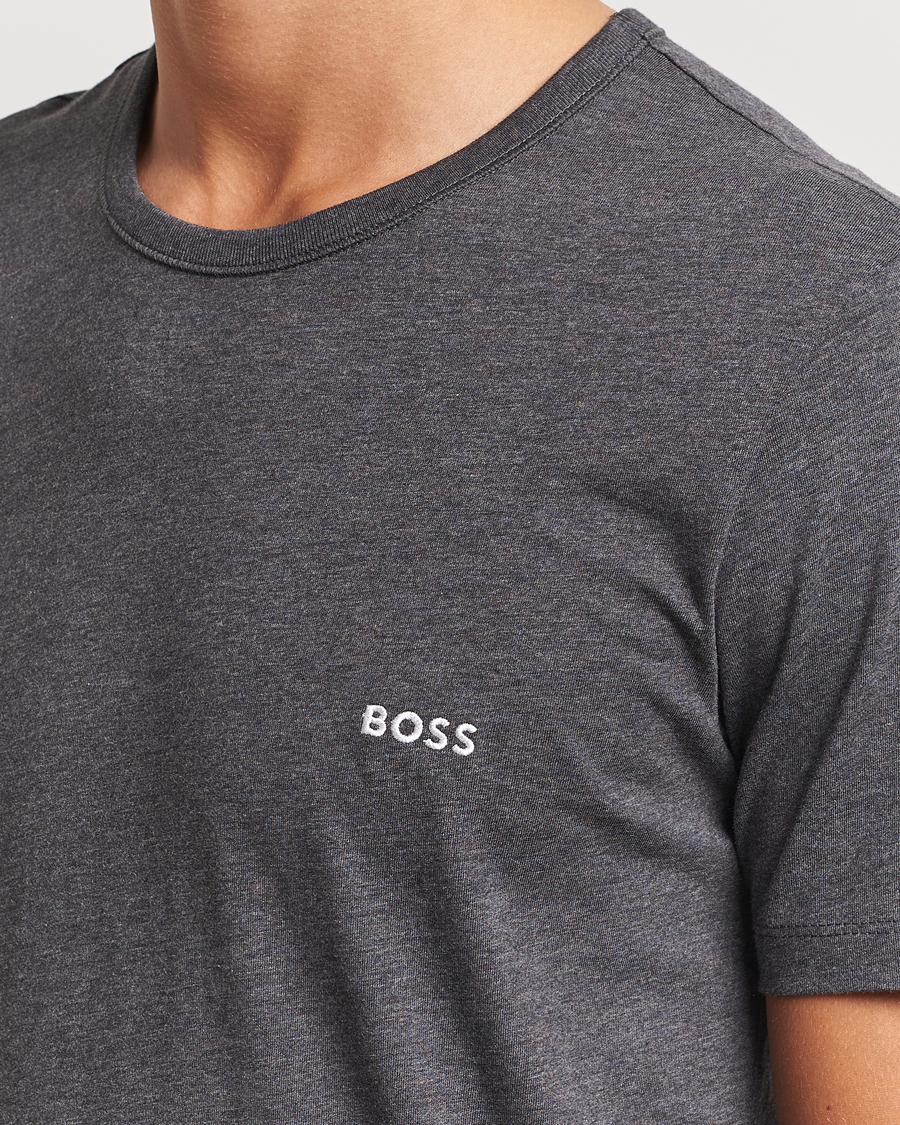 Homme | T-shirts | BOSS BLACK | 3-Pack Crew Neck T-Shirt Grey/White/Navy