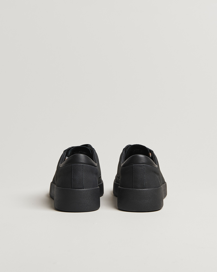 Homme | BOSS BLACK Belwar Leather Sneaker Black | BOSS BLACK | Belwar Leather Sneaker Black