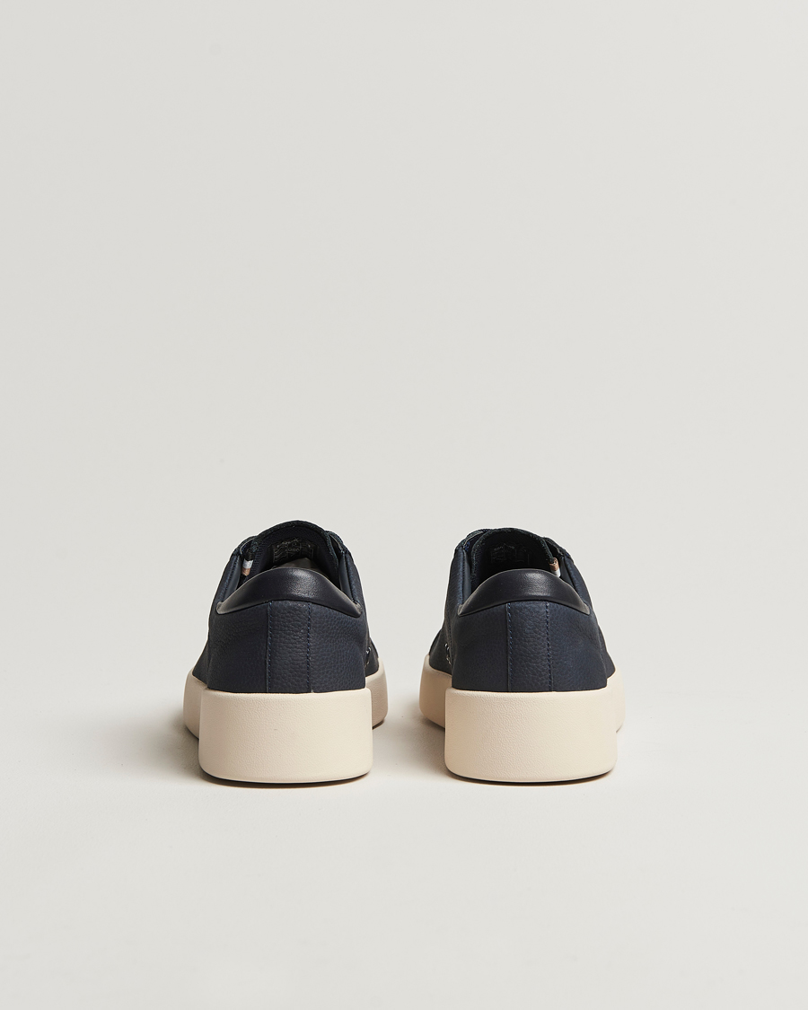 Homme | BOSS BLACK Belwar Leather Sneaker Dark Blue | BOSS BLACK | Belwar Leather Sneaker Dark Blue