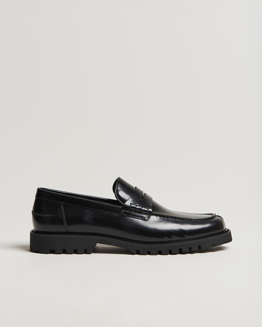 Homme | BOSS BLACK Richayl Leather Loafer Black | BOSS BLACK | Richayl Leather Loafer Black