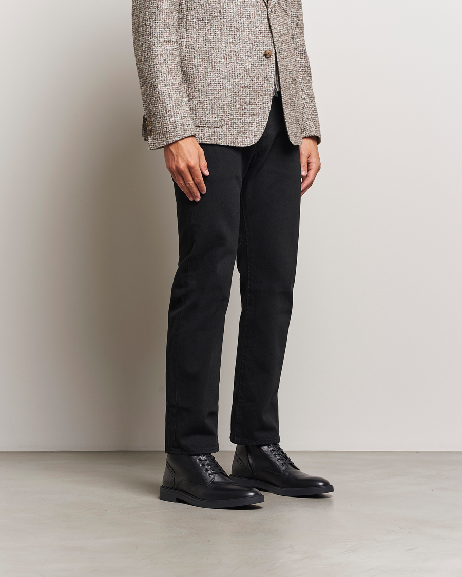 Homme | BOSS BLACK Calev Leather Boot Black | BOSS BLACK | Calev Leather Boot Black