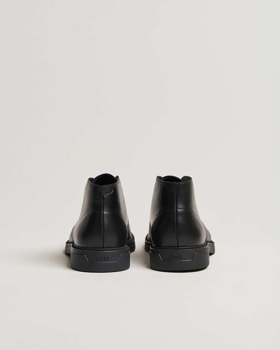 Homme | BOSS BLACK Calev Leather Chukka Boot Black | BOSS BLACK | Calev Leather Chukka Boot Black