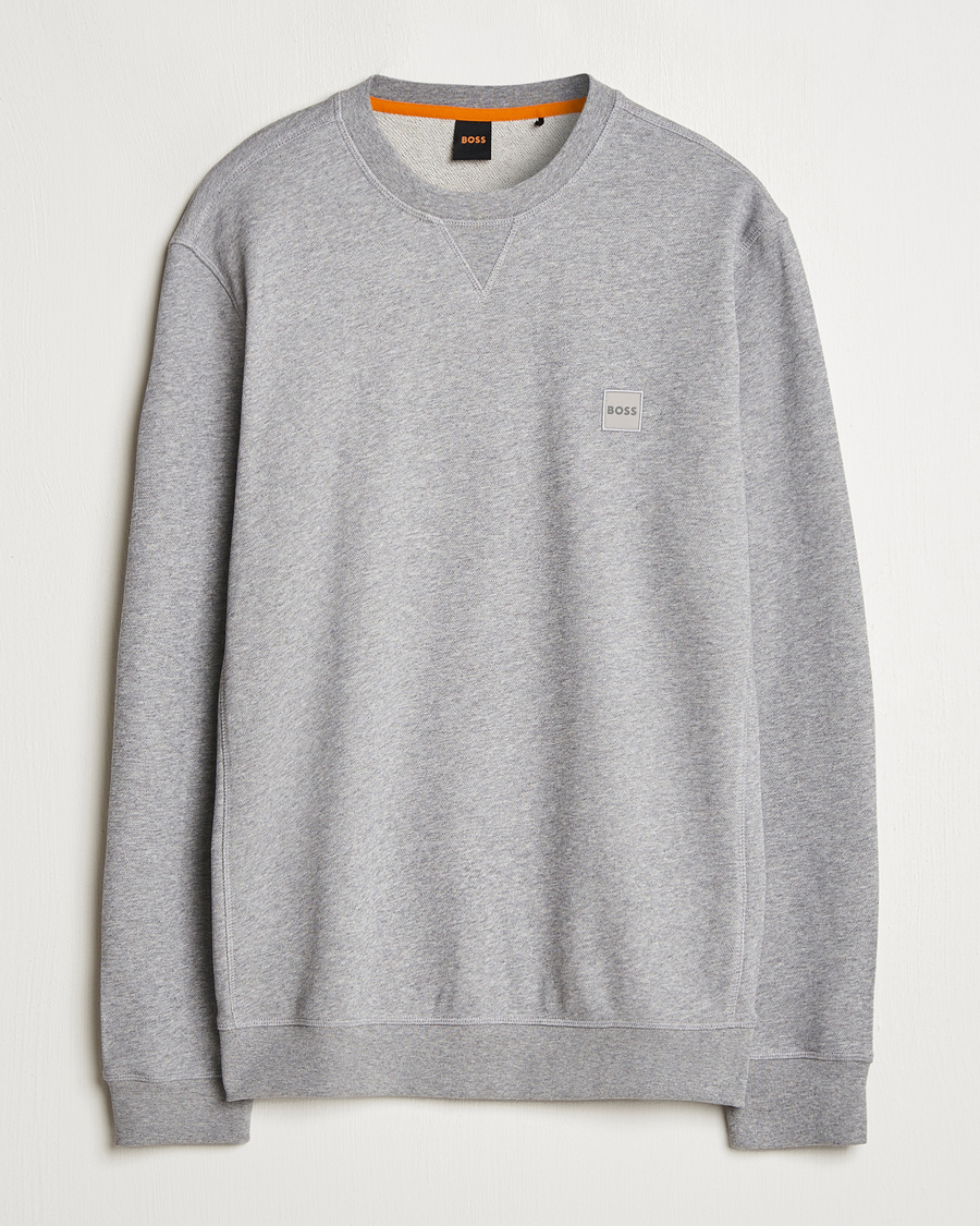 Homme | Pulls Et Tricots | BOSS ORANGE | Westart Logo Sweatshirt Light Grey
