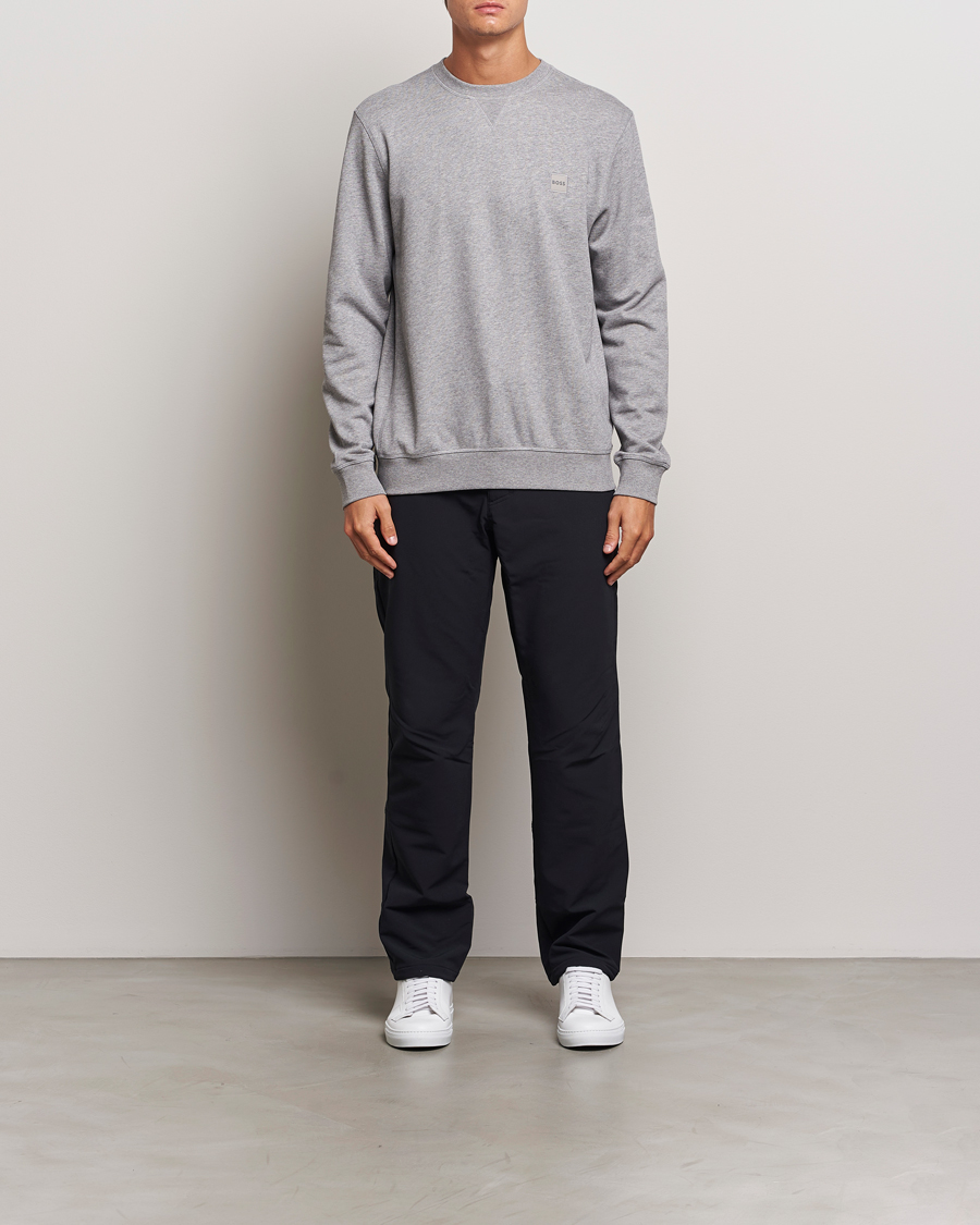 Homme | Pulls Et Tricots | BOSS ORANGE | Westart Logo Sweatshirt Light Grey