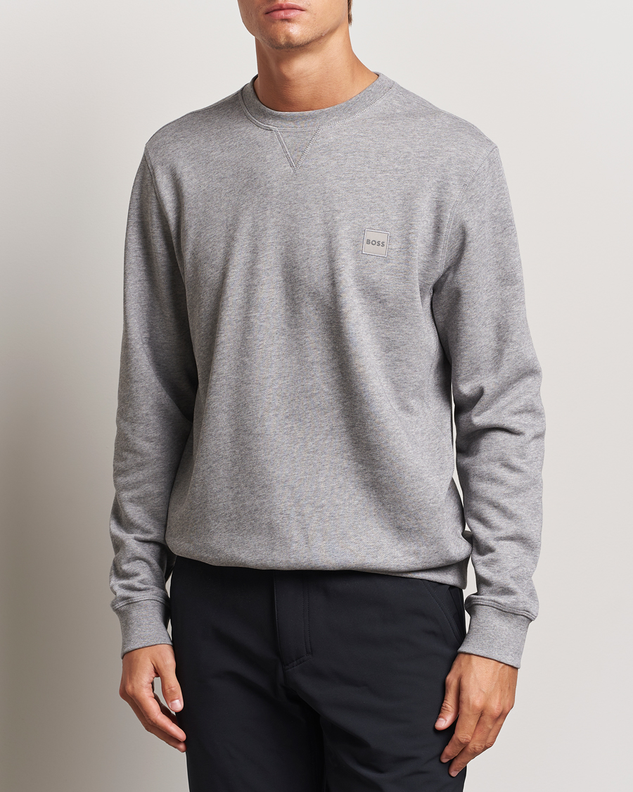 Homme | Pulls Et Tricots | BOSS ORANGE | Westart Logo Sweatshirt Light Grey