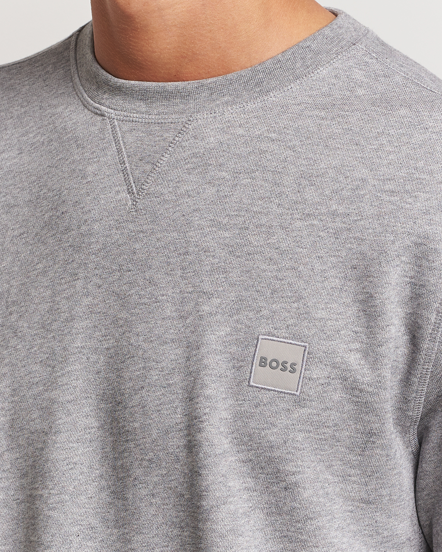Homme | Pulls Et Tricots | BOSS ORANGE | Westart Logo Sweatshirt Light Grey