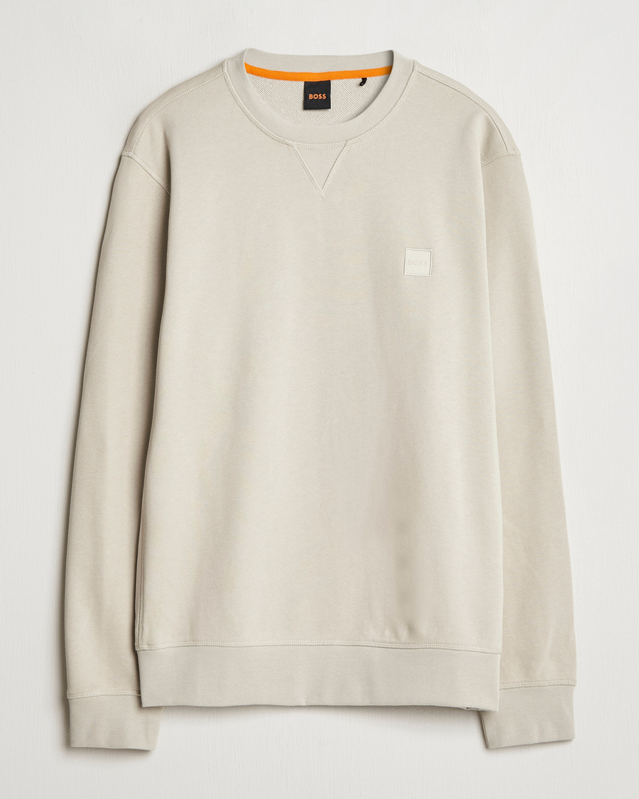 Homme | Pulls Et Tricots | BOSS ORANGE | Westart Logo Sweatshirt Light Beige