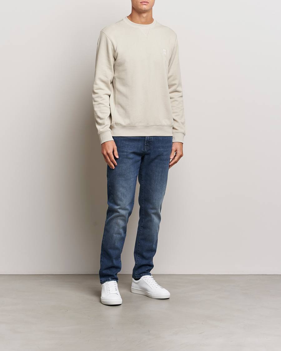 Homme | Pulls Et Tricots | BOSS ORANGE | Westart Logo Sweatshirt Light Beige