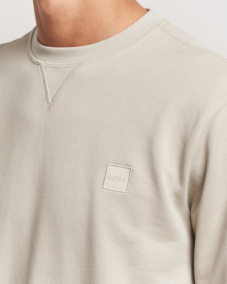 Homme | Pulls Et Tricots | BOSS ORANGE | Westart Logo Sweatshirt Light Beige