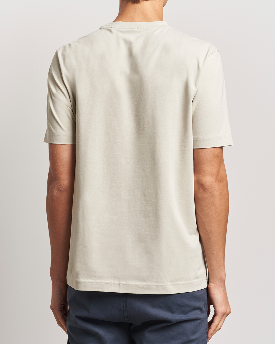 Homme | T-shirts | BOSS ORANGE | Tchup Logo Crew Neck T-Shirt Light Beige