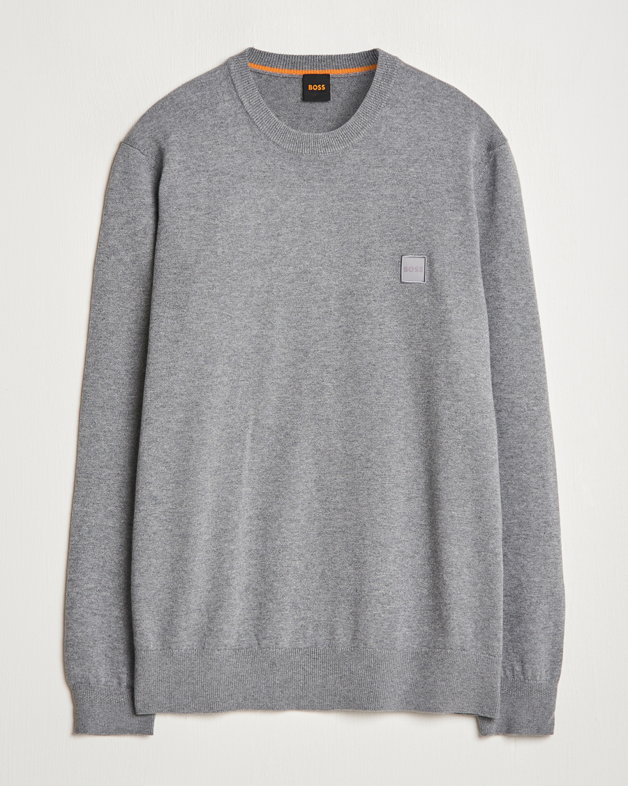 Homme | Pulls Et Tricots | BOSS ORANGE | Kanovano Knitted Sweater Light Grey
