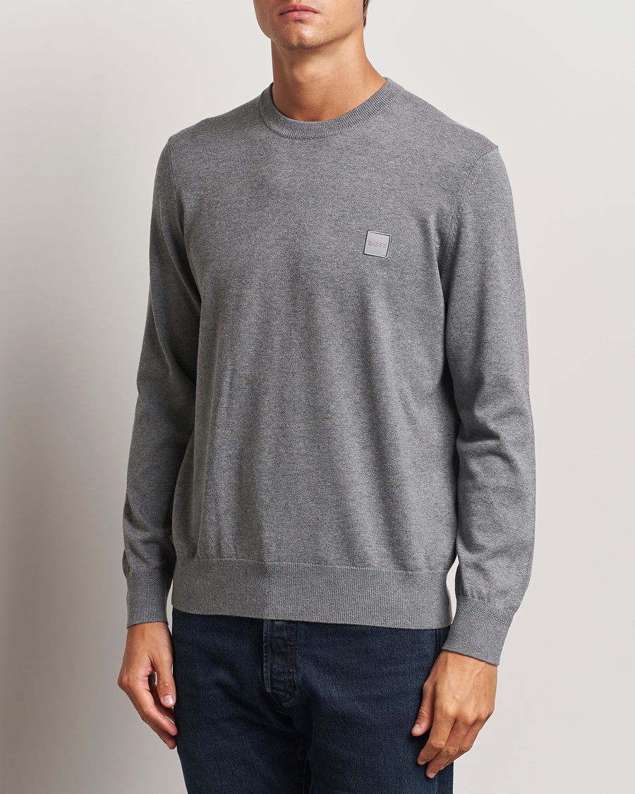 Homme | Pulls Et Tricots | BOSS ORANGE | Kanovano Knitted Sweater Light Grey
