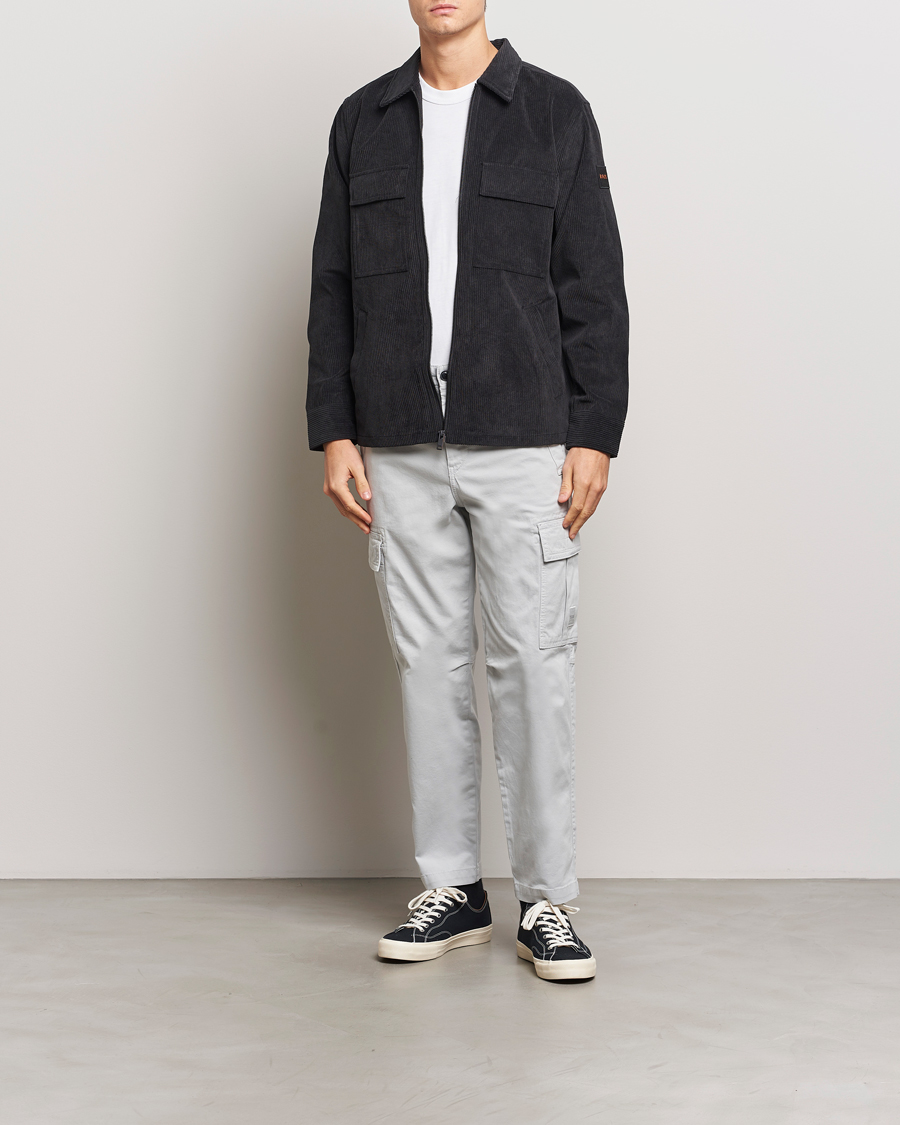 Homme | Pantalons | BOSS ORANGE | Sisla Cargo Pants Light Grey