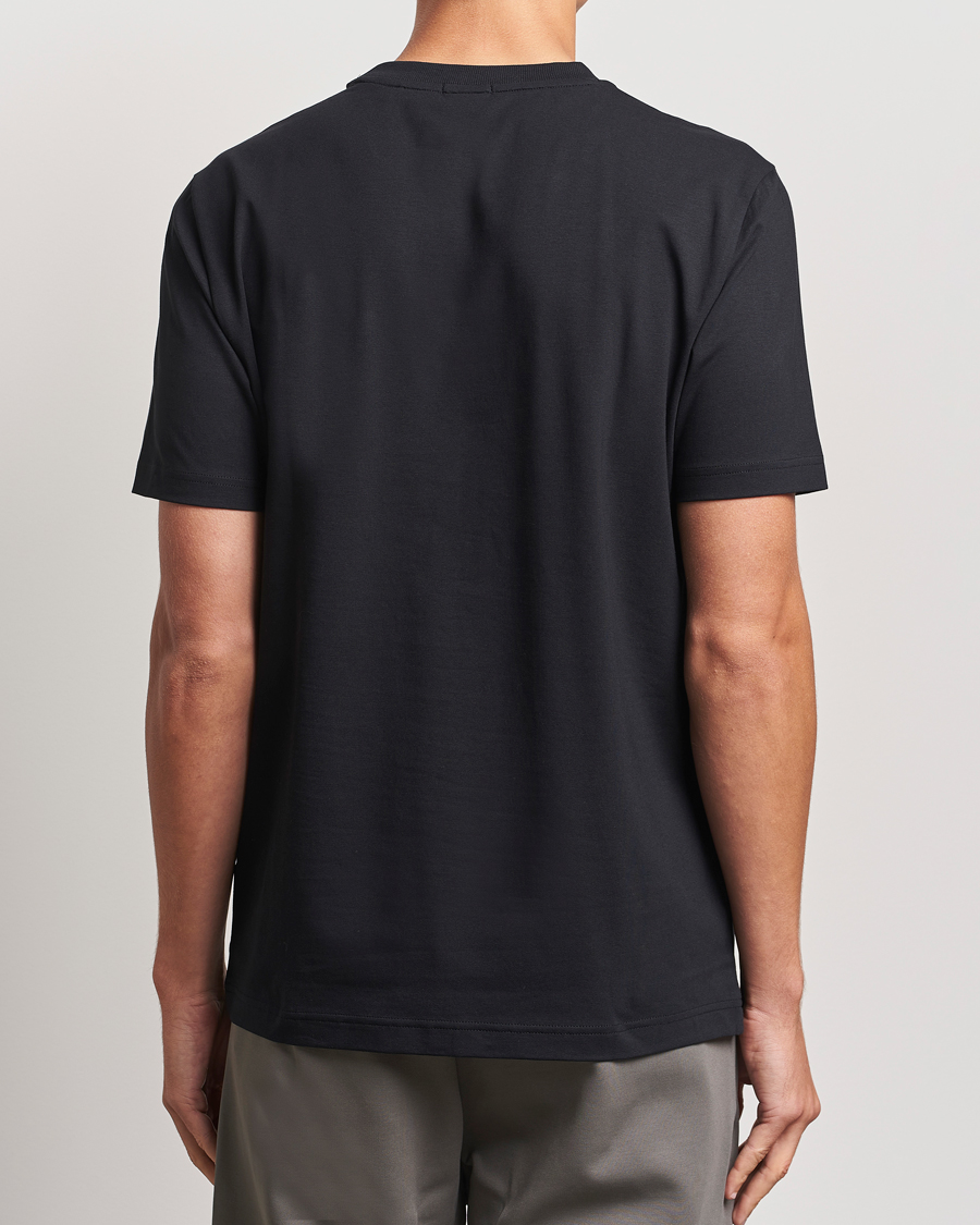 Homme | T-shirts | BOSS GREEN | Graphic Crew Neck T-Shirt Black