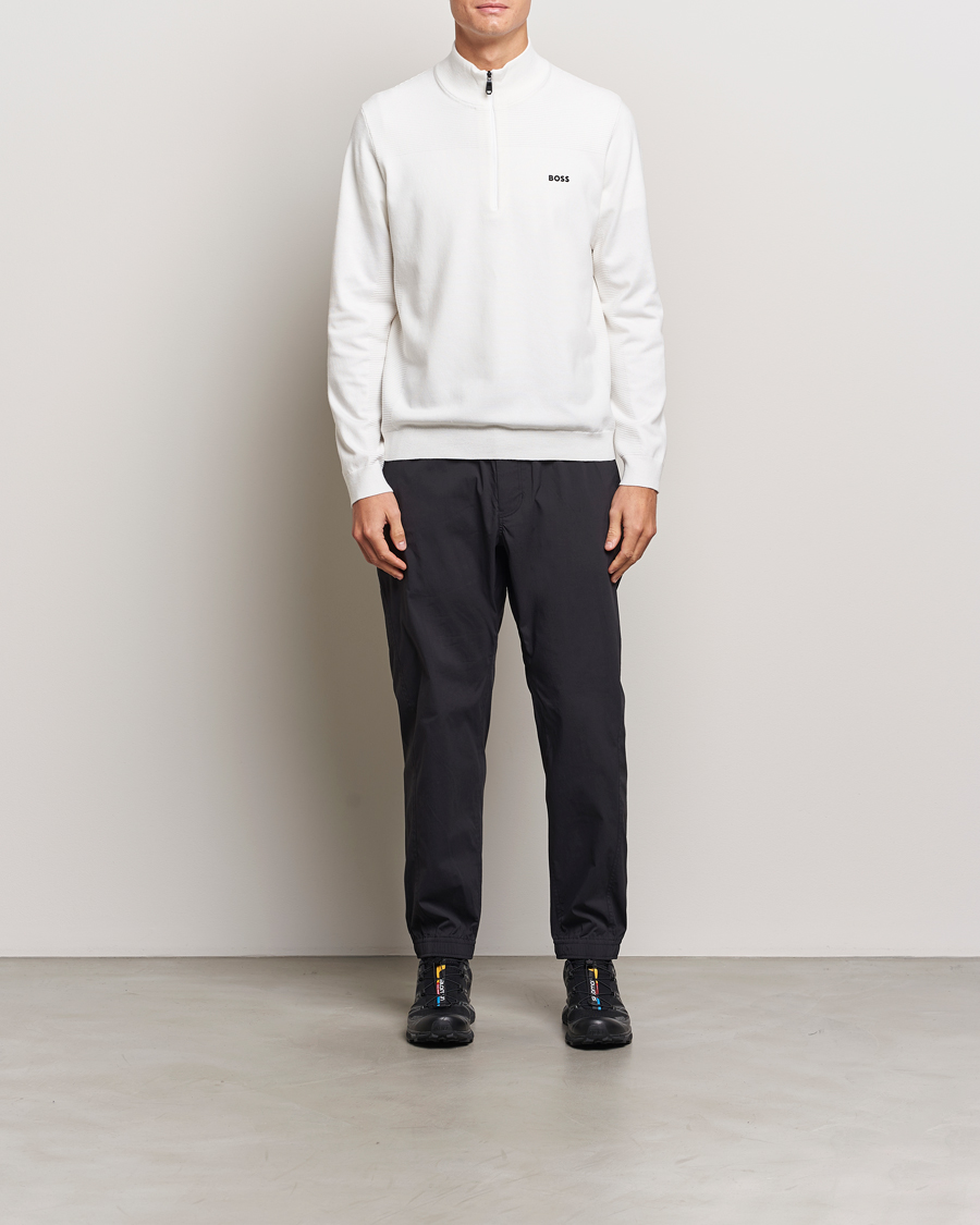 Homme | Pulls Et Tricots | BOSS GREEN | Momentum Knitted Half Zip White