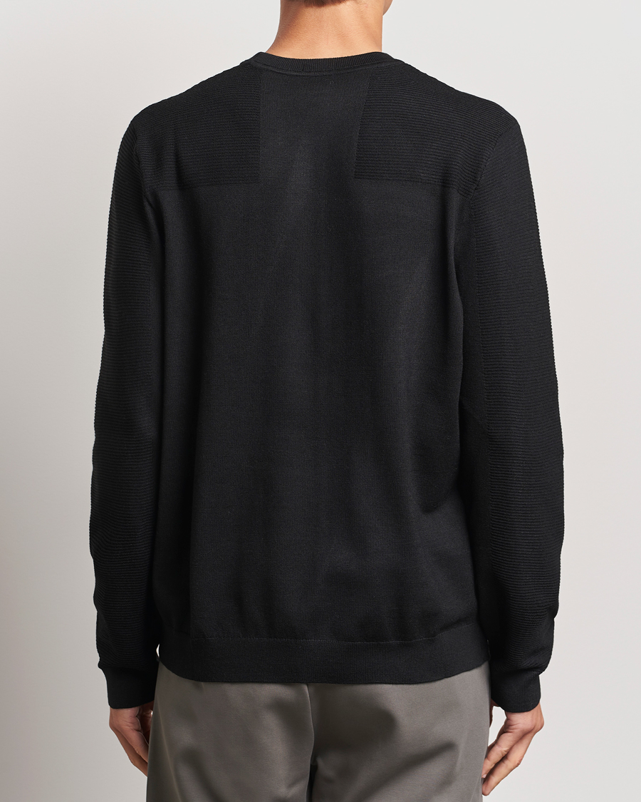Homme | Pulls Et Tricots | BOSS GREEN | Momentum Knitted Crew Neck Black
