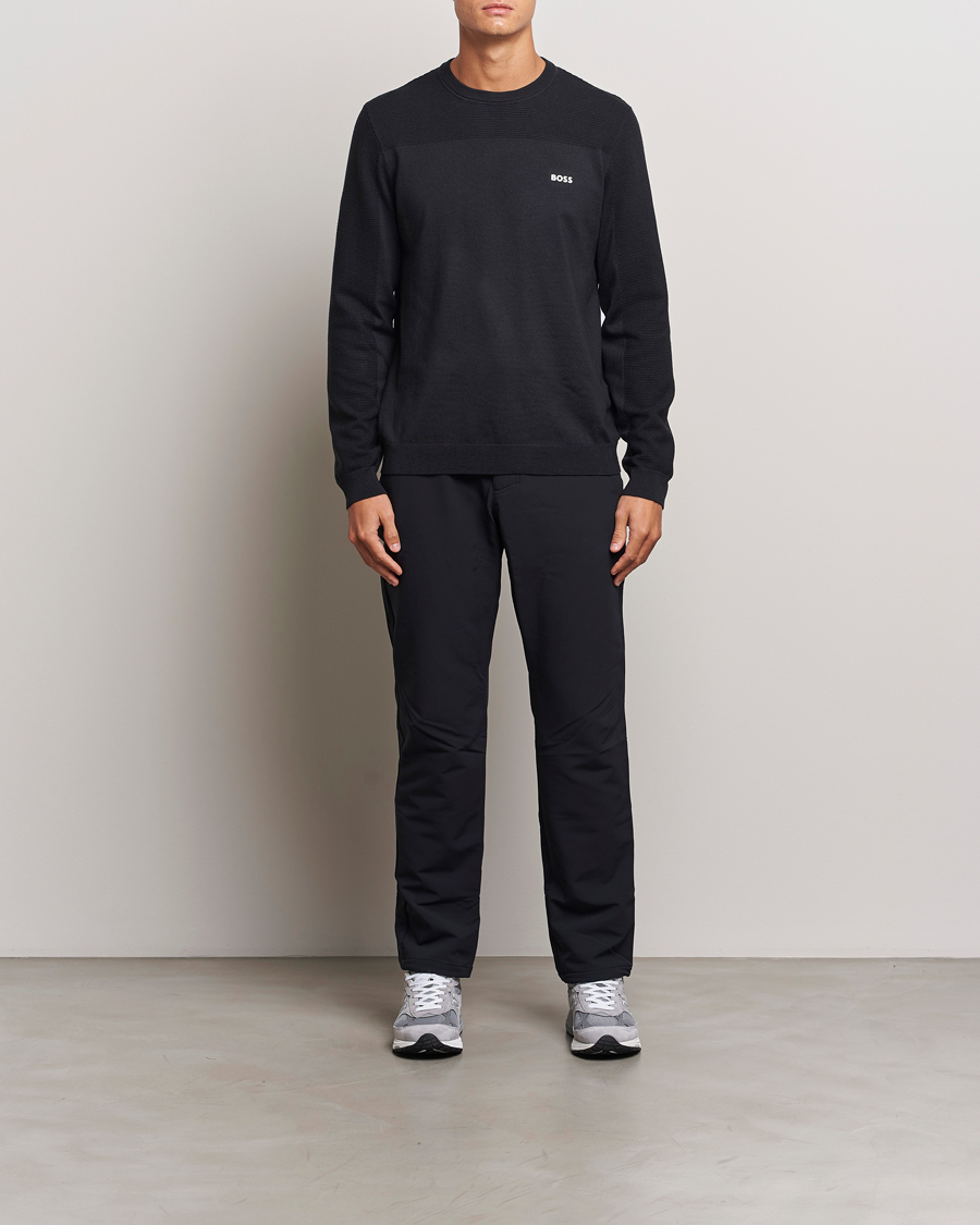Homme | Pulls Et Tricots | BOSS GREEN | Momentum Knitted Crew Neck Dark Blue