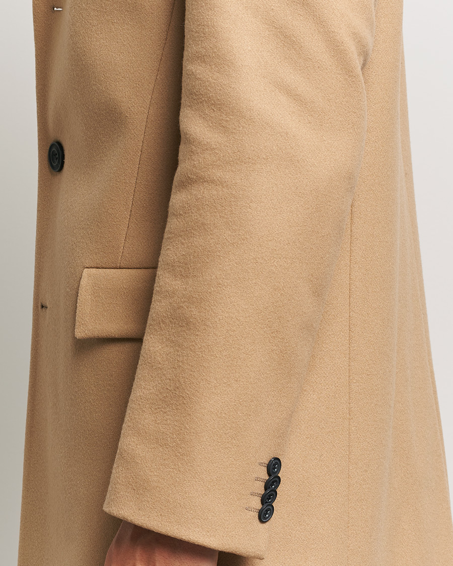 Homme | Manteaux Et Vestes | HUGO | Migor Wool Coat Medium Beige