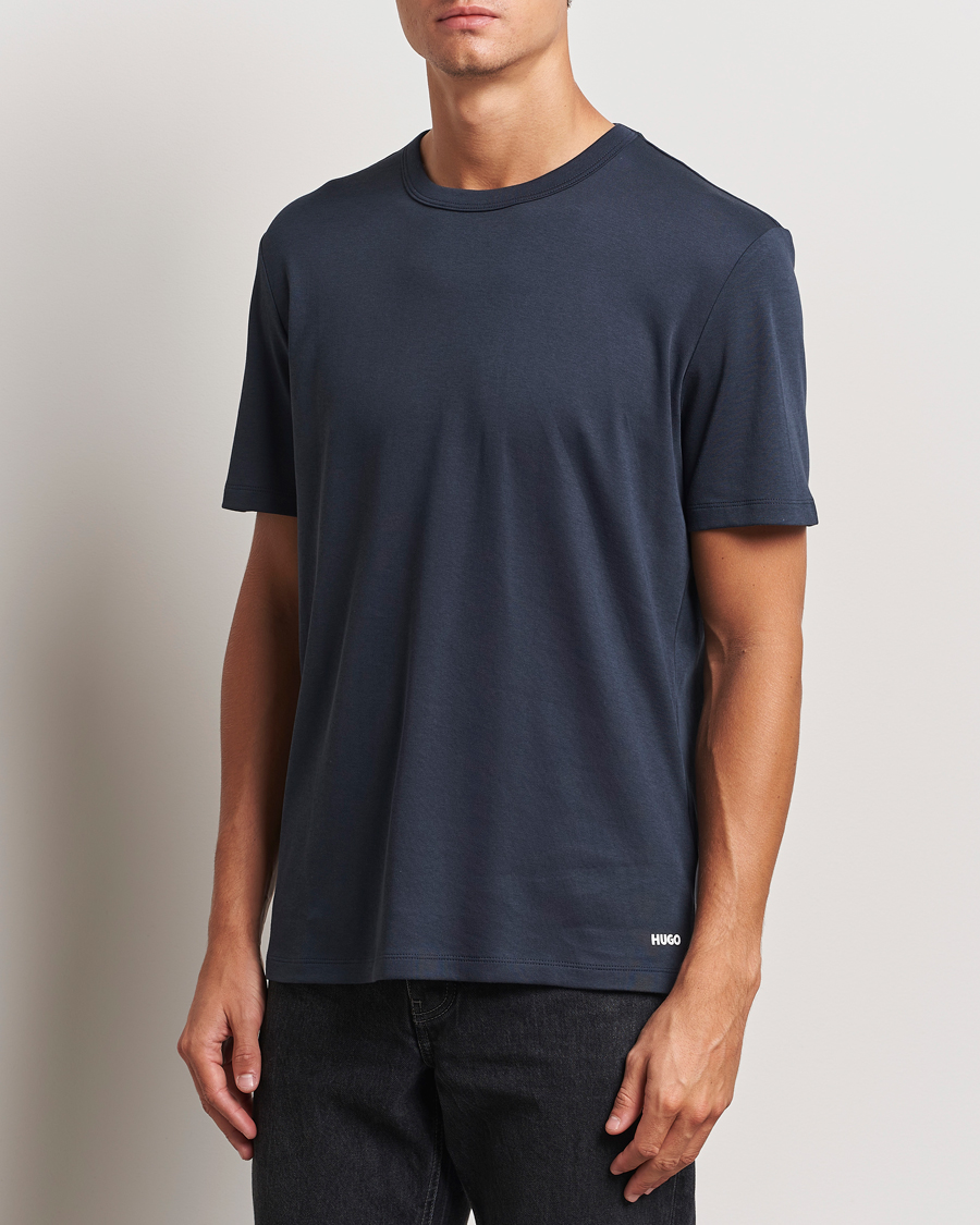 Homme | T-shirts | HUGO | Dozy Crew Neck T-Shirt Dark Blue
